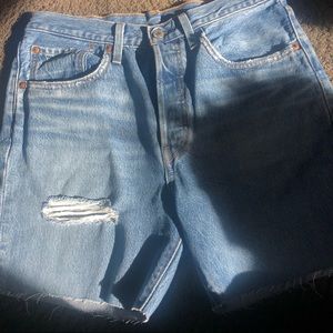 Vintage Levi 501 jean shorts